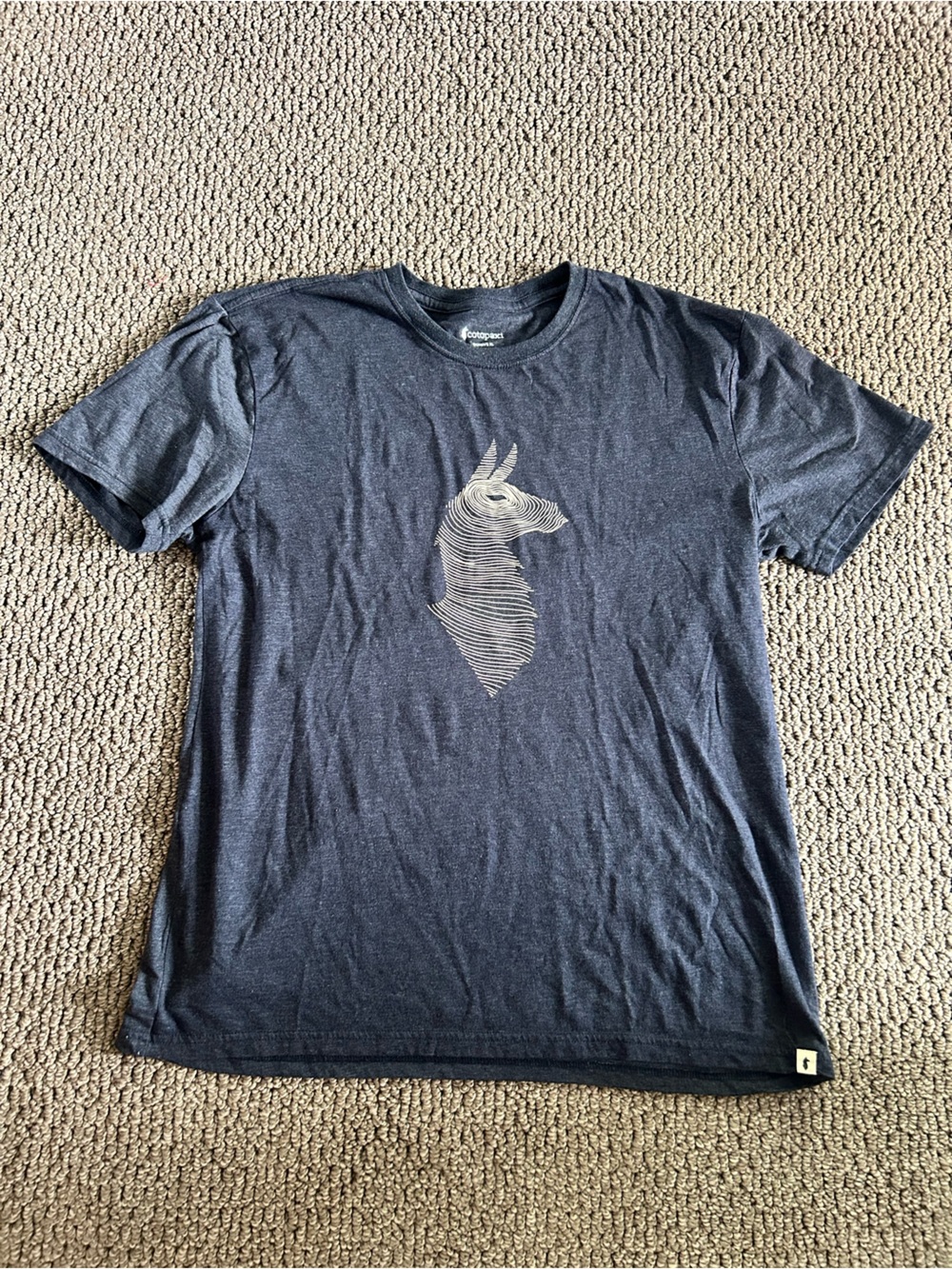 cotopaxi Dark charcoal blueWomen's Graphic Tee with Cream Accent